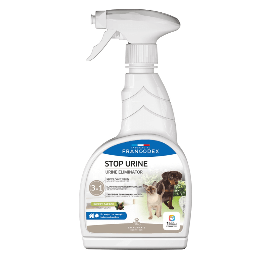 Francodex Spray STOP URINE – usuwa mocz i zapachy, 750 ml