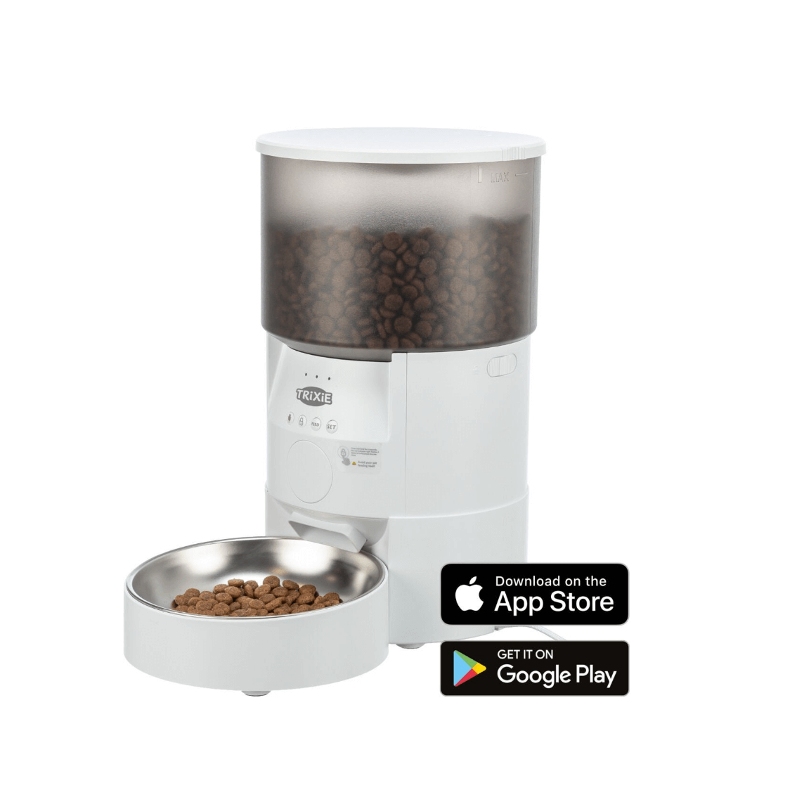 Smart – Automatyczne karmidło 3 l, białe