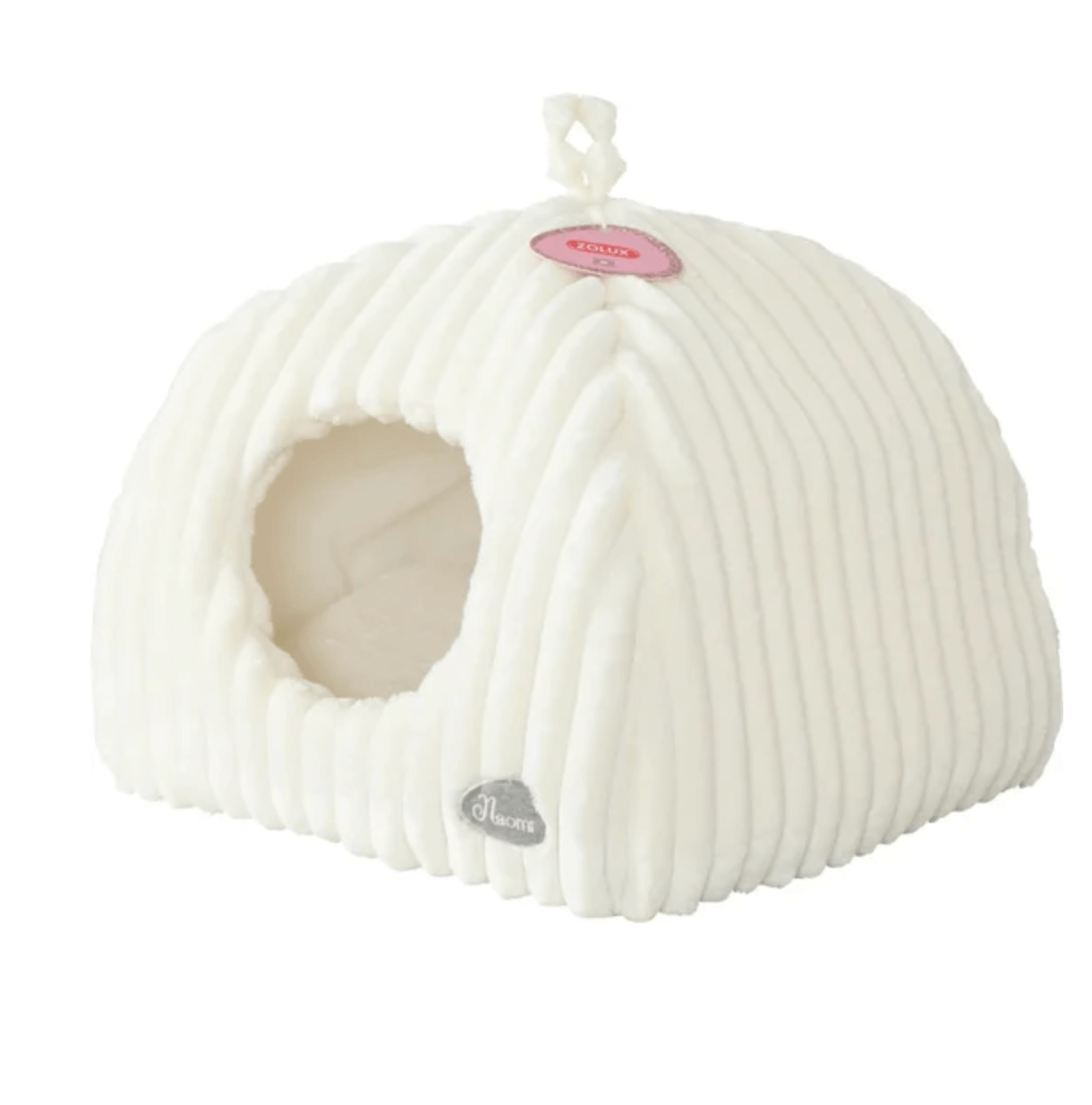 ZOLUX Igloo NAOMI XL beżowe, legowisko dla kota 47 cm