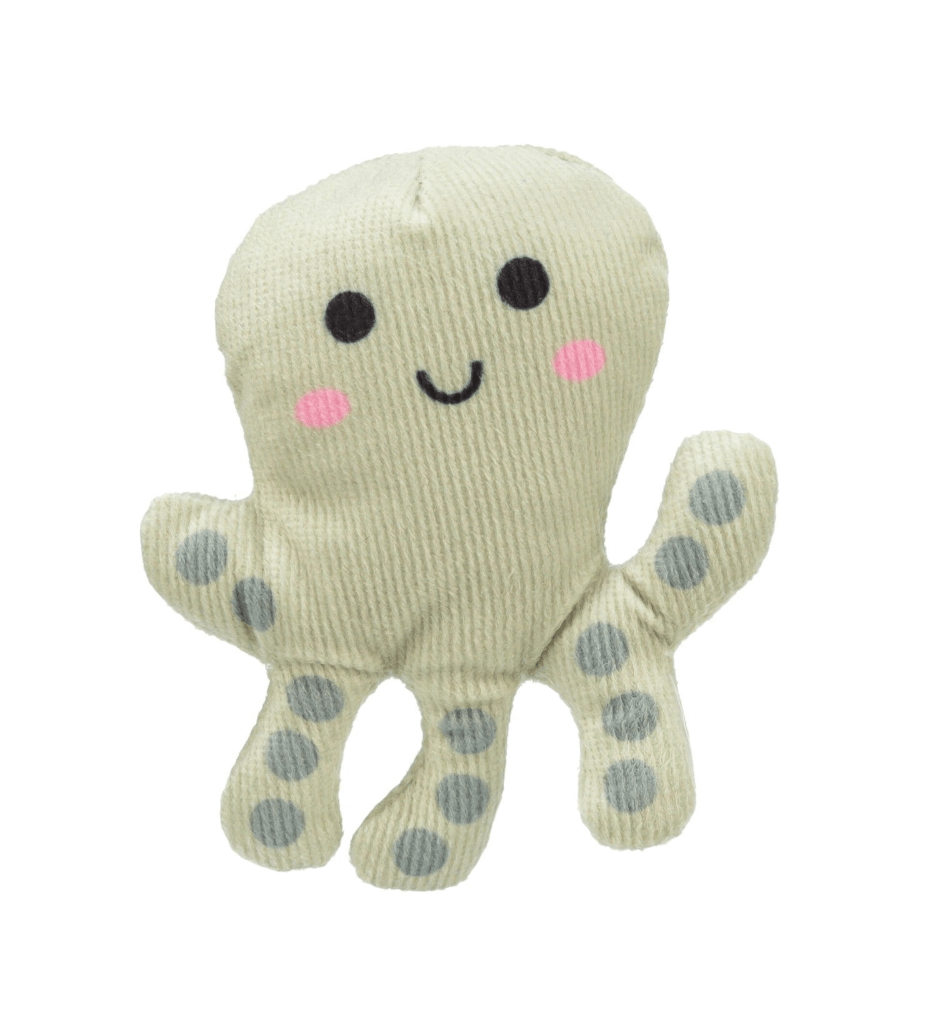 Zabawka dla kota Ośmiornica z kocimiętką 10 cm