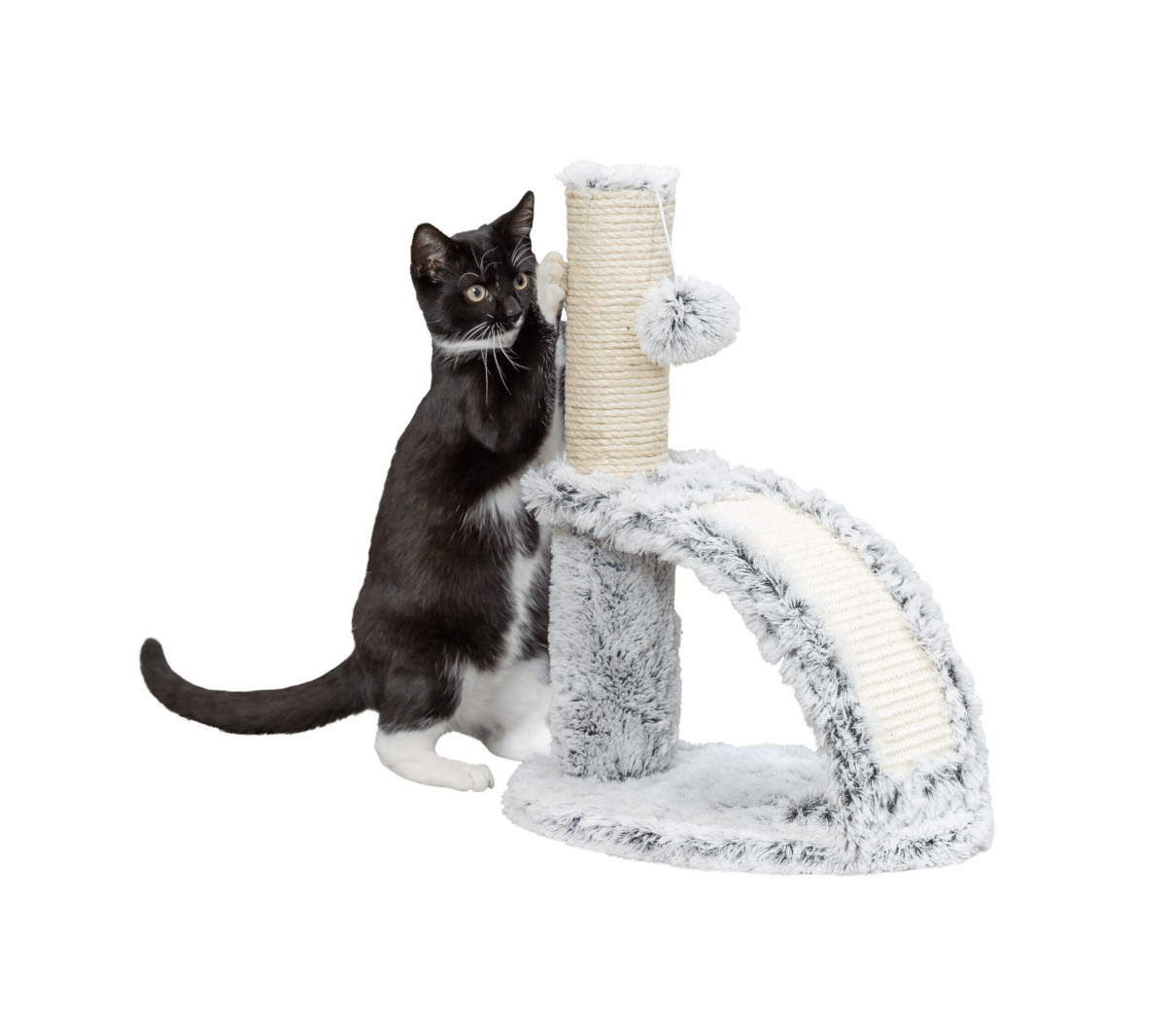 Drapak Junior Winnie 43 cm ze szczotką i zabawką