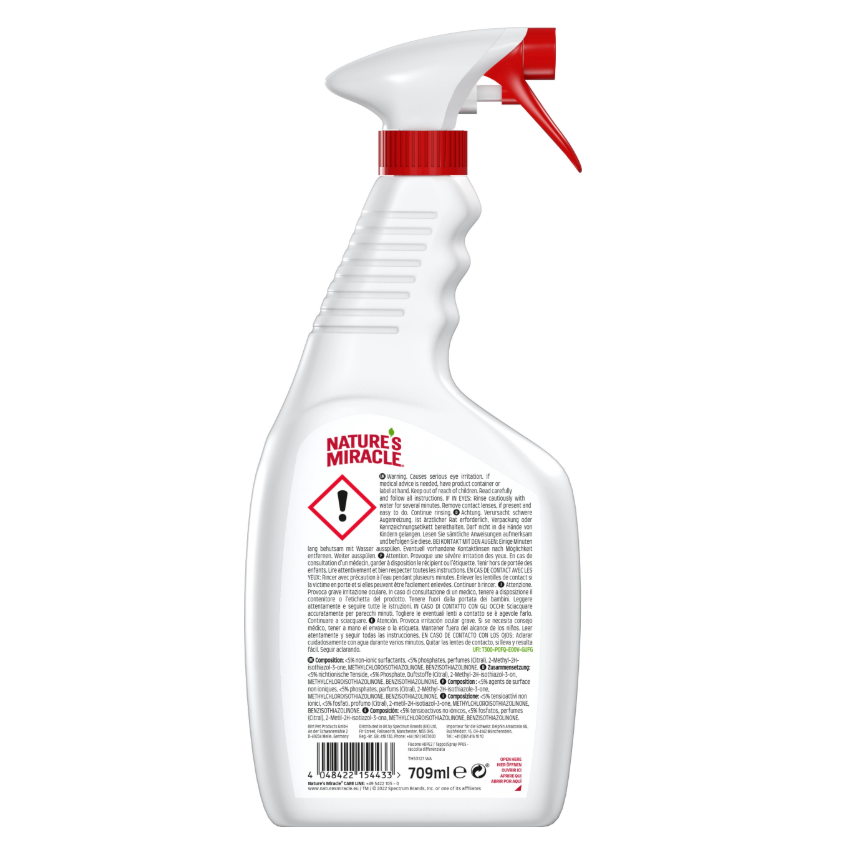 Nature's Miracle spray na plamy i zapach kota 709ml