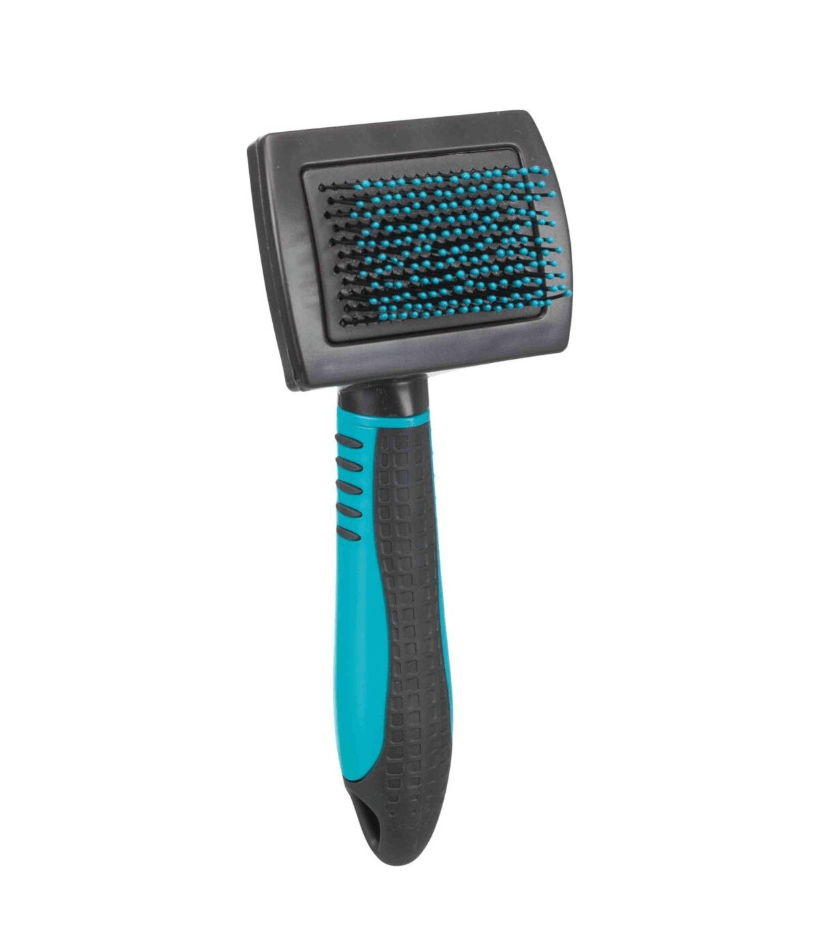 Szczotka miękka do sierści psa i kota 7×16 cm