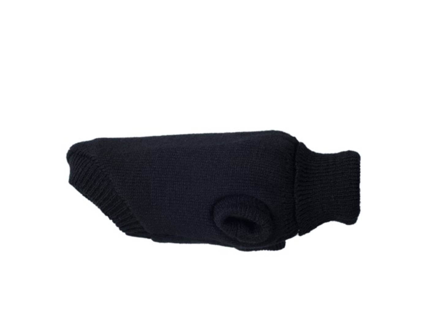 Sweterek Oslo Czarny dla psa – ciepły i stylowy