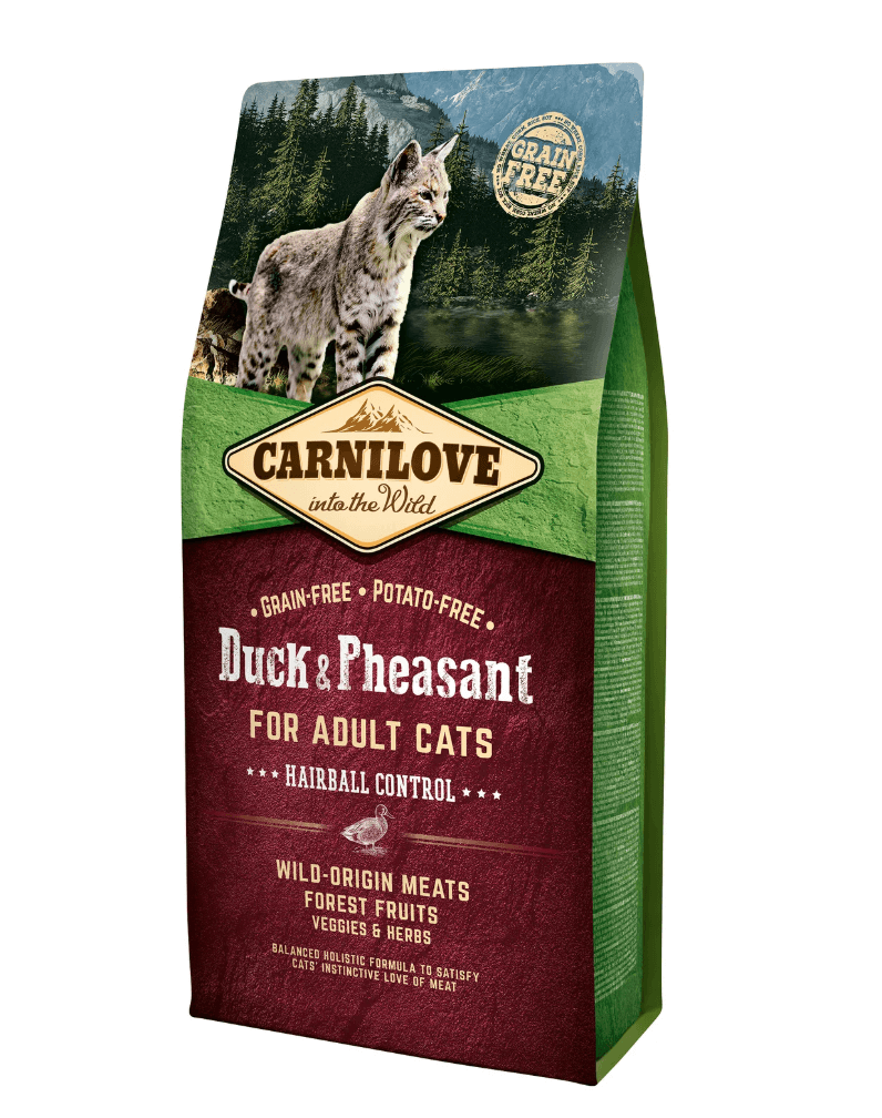 Carnilove Cat Hairball Control – Kaczka & Bażant