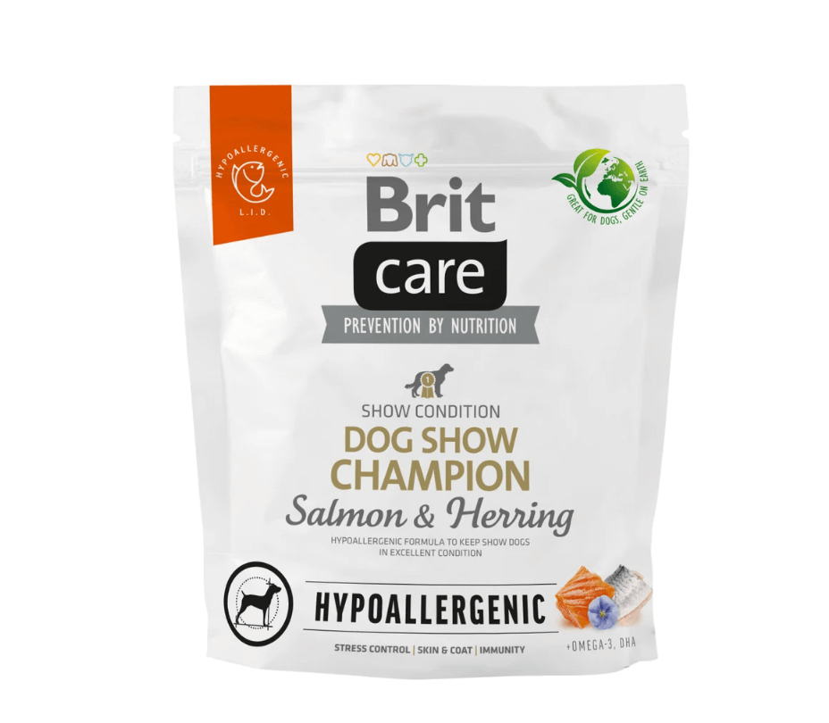 Brit Care Show Champion – łosoś i śledź dla psów dorosłych