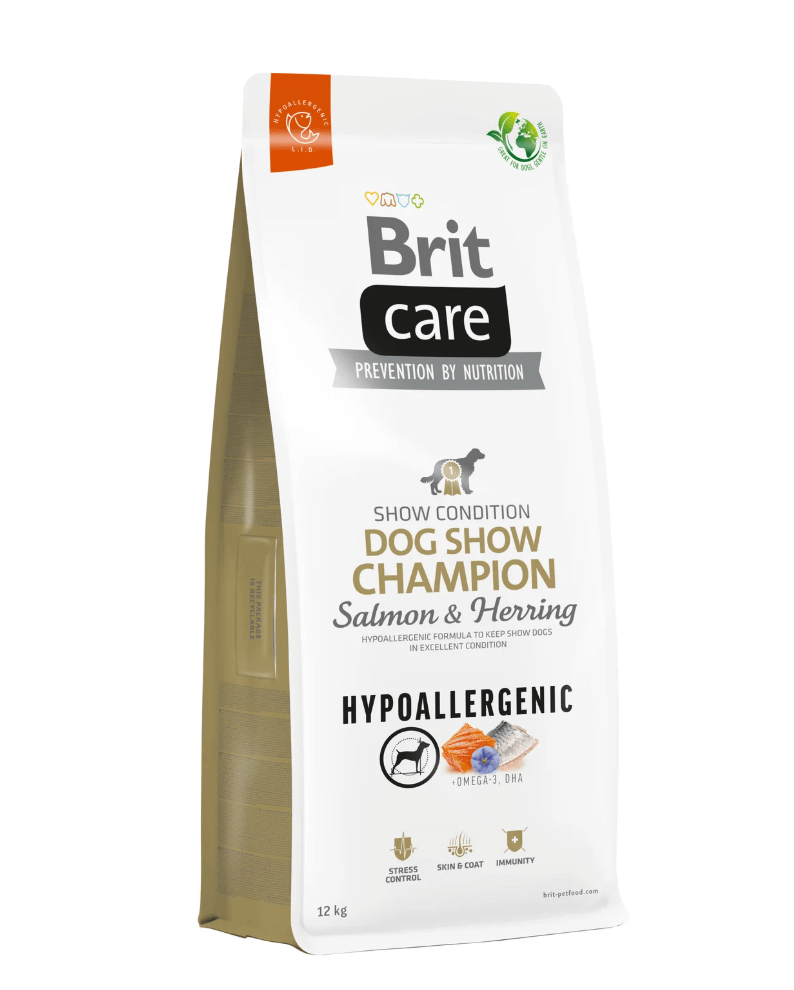 Brit Care Show Champion – łosoś i śledź dla psów dorosłych