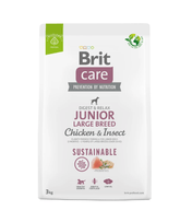 Brit Care Junior Large – kurczak i owady, zdrowy rozwój