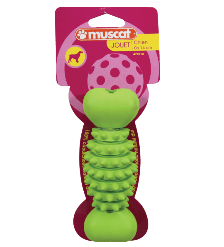 ZOLUX twarda kość kauczukowa 14 cm – zabawka dla psa