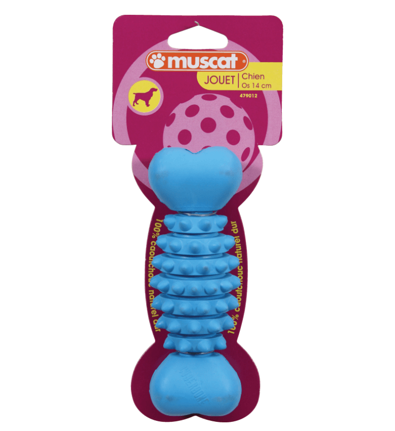 ZOLUX kość kauczukowa twarda 12 cm – zabawka dla psa