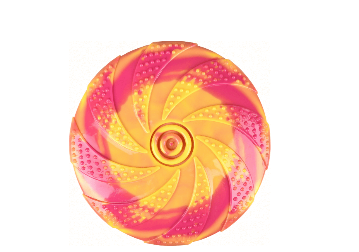 Flamingo Frisbee TPR – gumowe frisbee dla psa