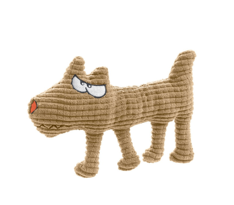 Hunter Barry – sztruksowy wilk z piszczałką 13 cm