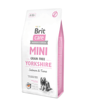 Brit Care Mini Yorkshire Terrier – łosoś i tuńczyk, karma bezzbożowa
