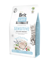 Brit Care Cat Sensitive – owady i śledź, karma dla alergików