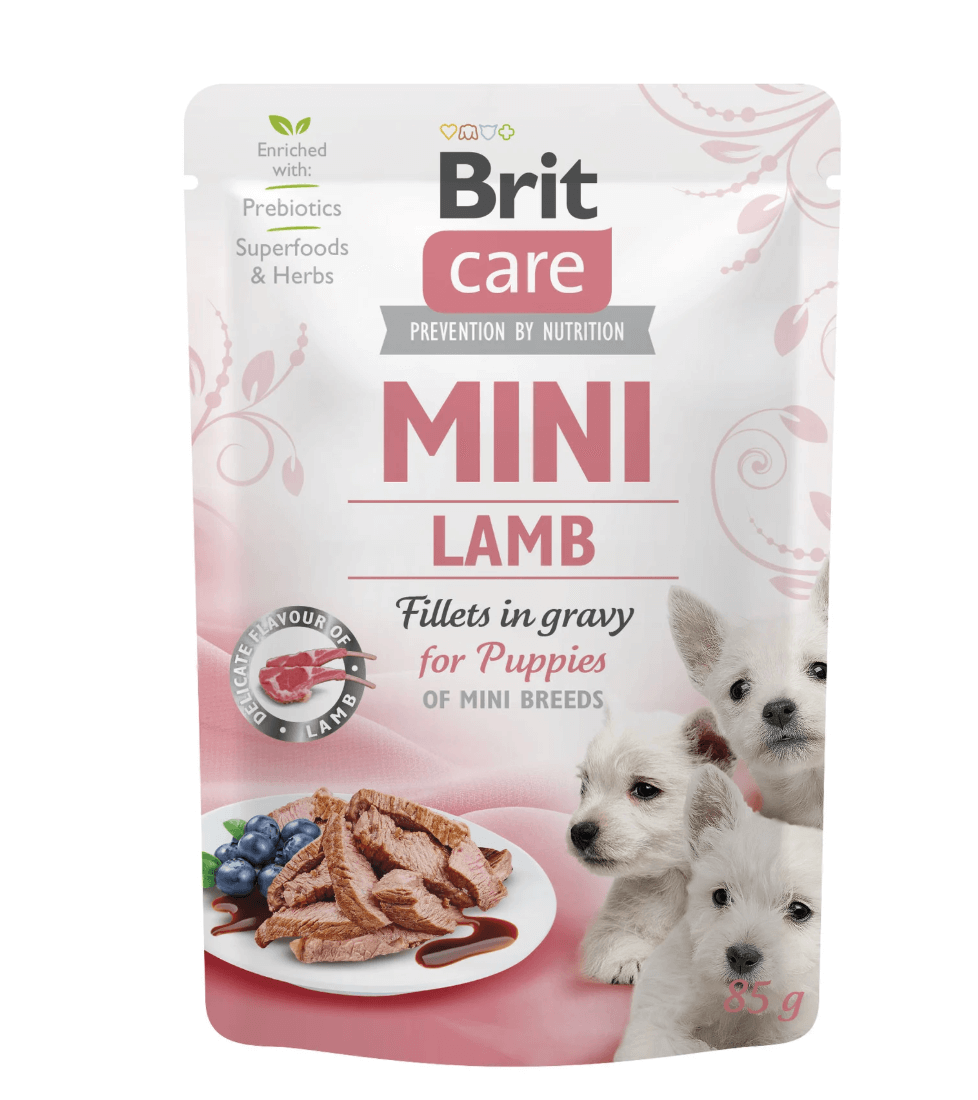 Brit Mini Puppy Lamb – jagnięcina dla szczeniąt 85g