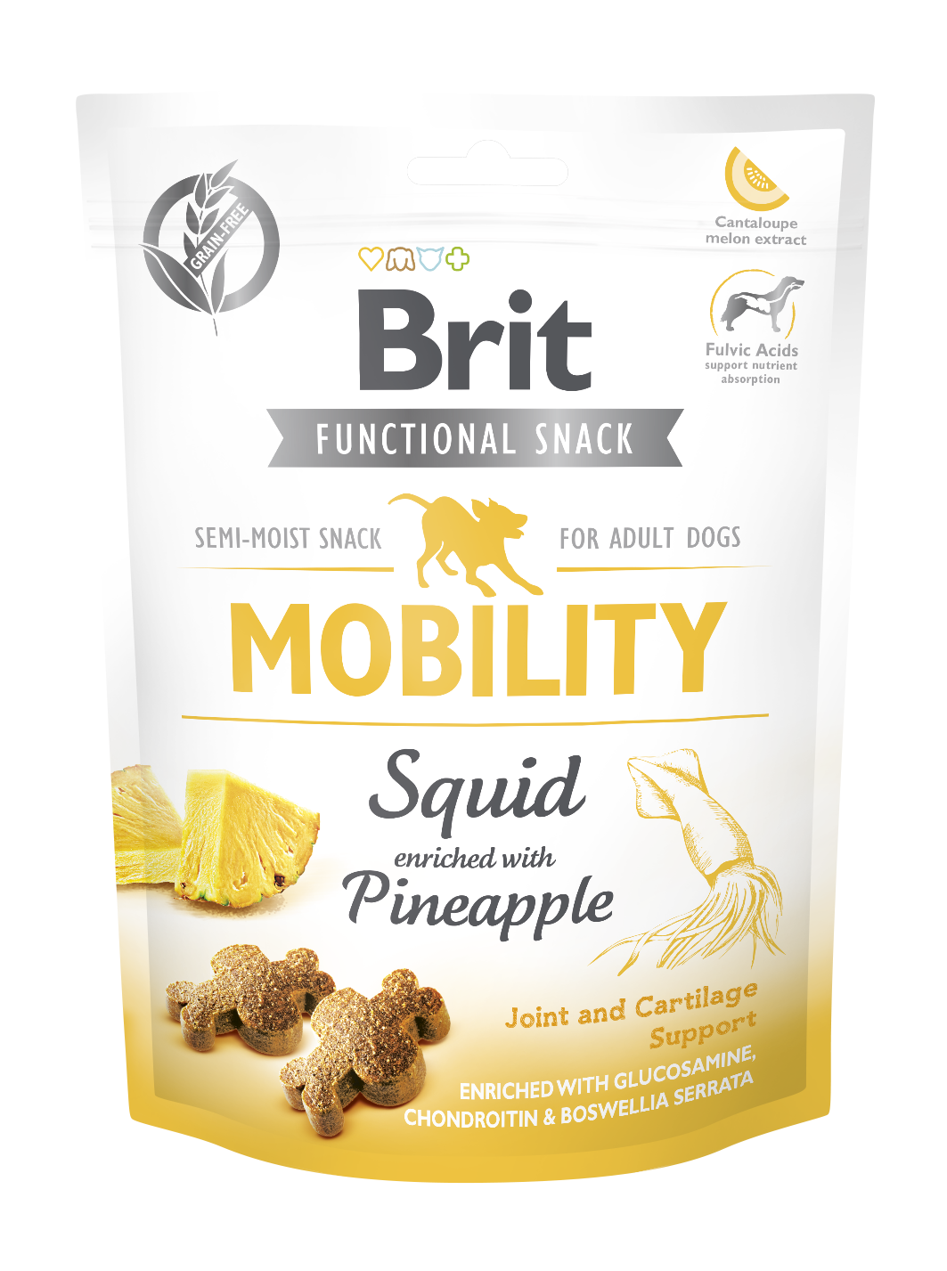 Brit Functional Mobility Squid – przysmaki na stawy dla psa