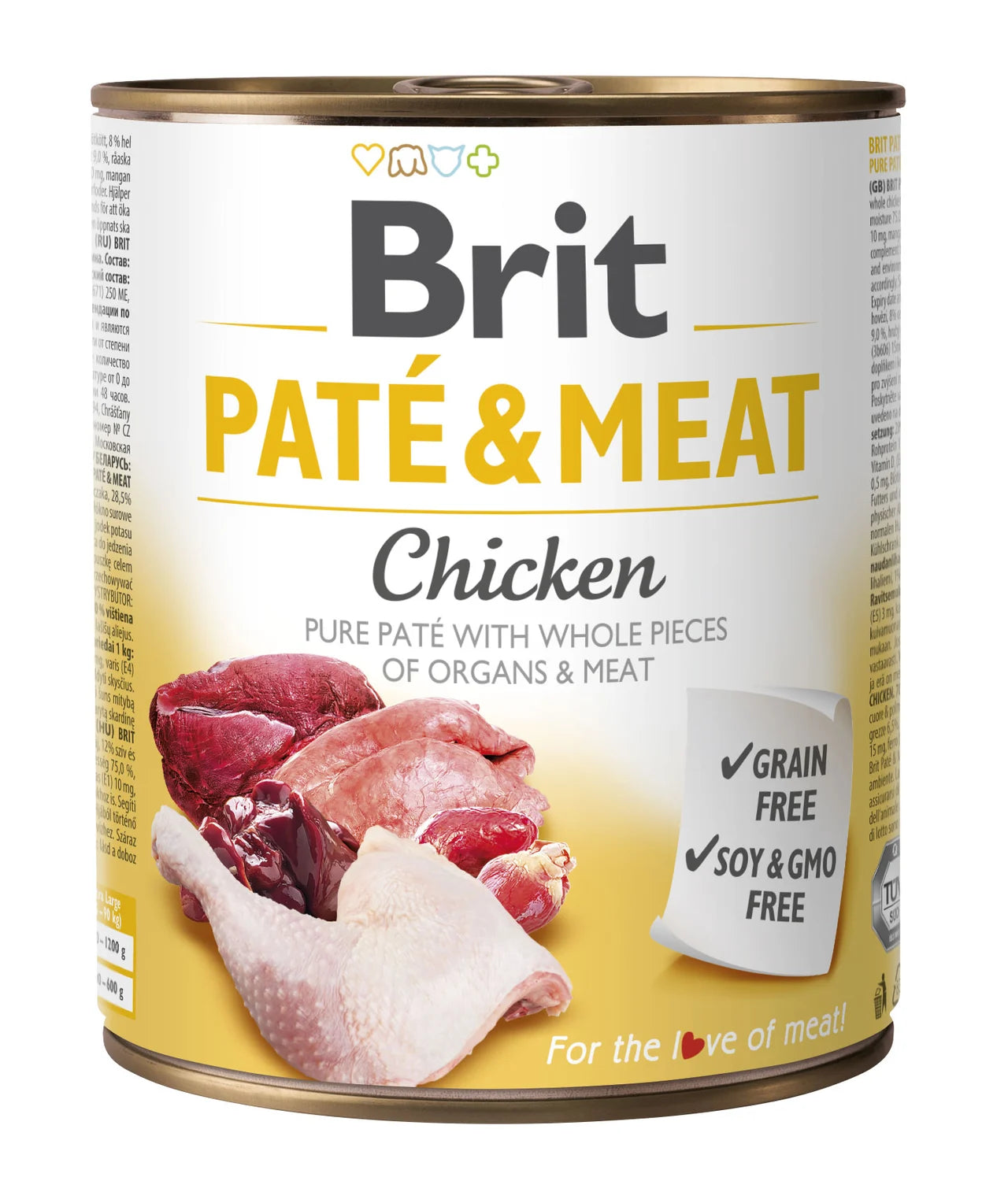 Brit Pate Chicken – pasztet z kurczakiem i wołowiną dla psów