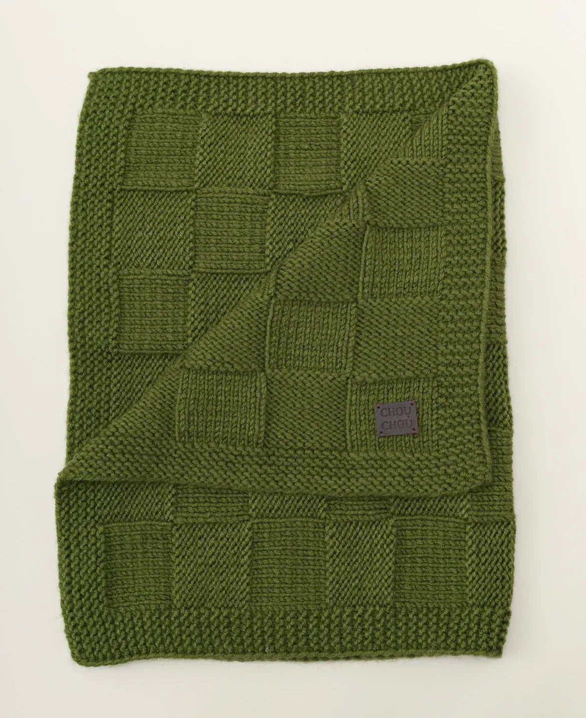 Kocyk dla psa „Chess” – w kolorze zielonym (50 × 70 cm)