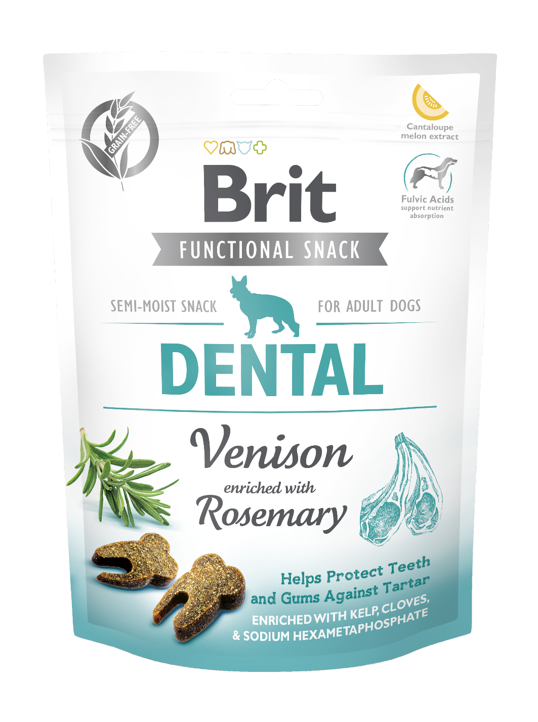 Brit Functional Dental Venison – przysmaki dentystyczne 150g