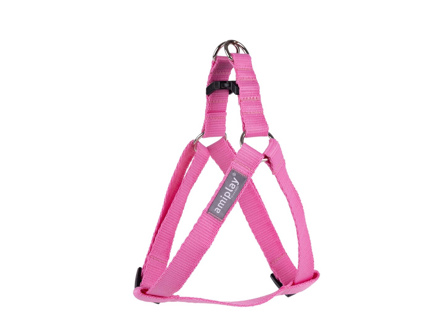 Szelki dla psa Regulowane Amiplay Popular w kolorze Różowym