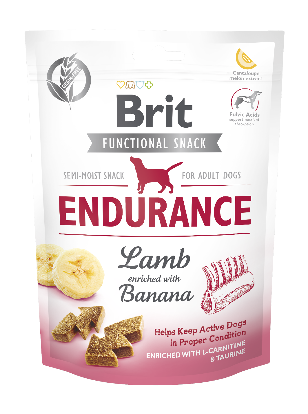 Brit Functional Endurance Lamb – przysmaki dla aktywnych psów 150g