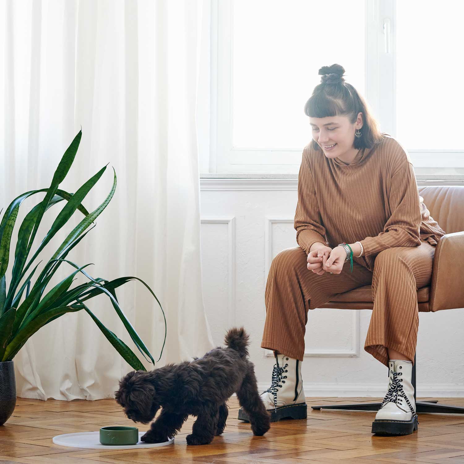 Hunter podkładka pod miski Selection okrągła 38 cm