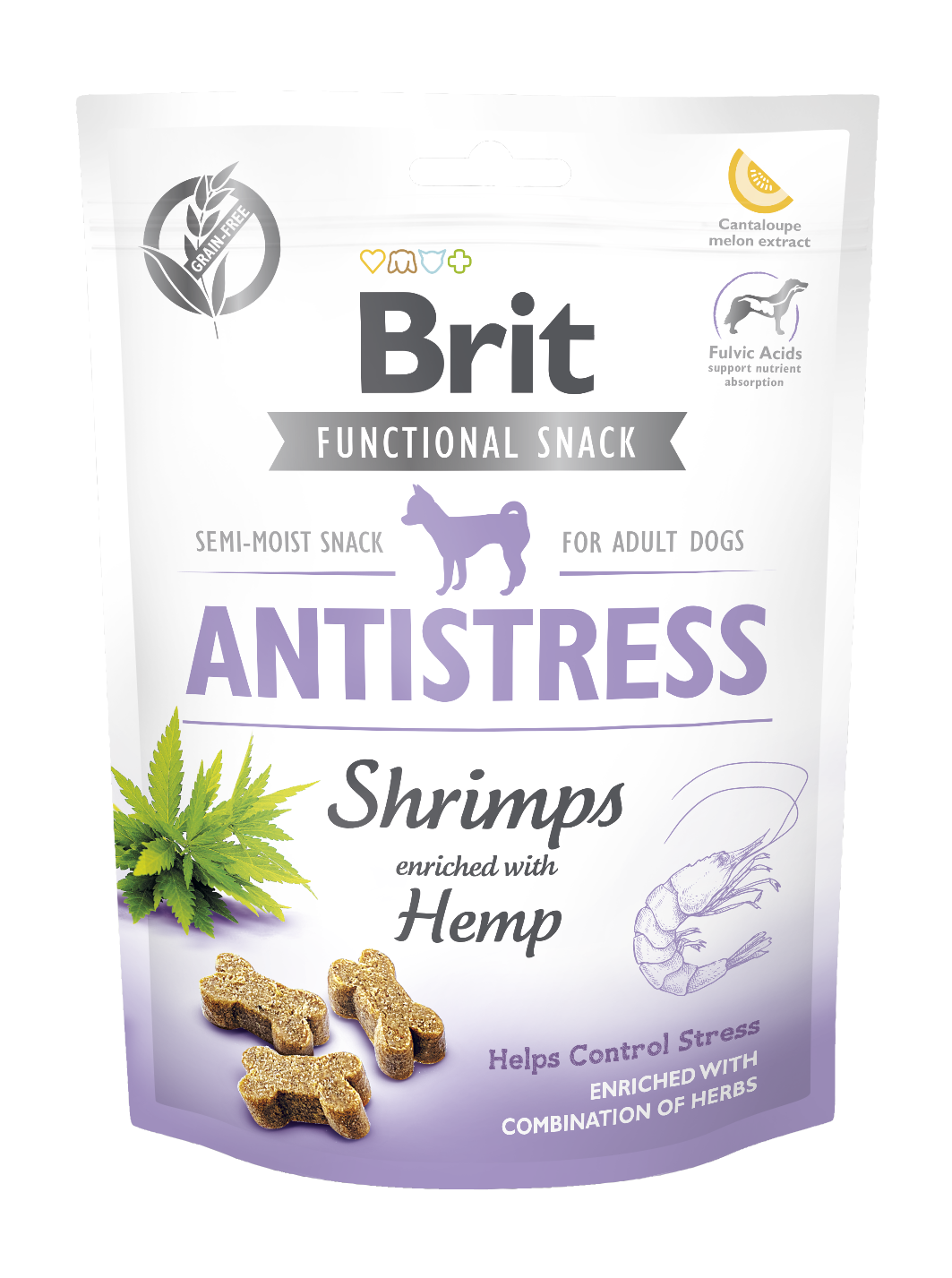 Brit Functional Antistress Shrimp – przysmaki na stres