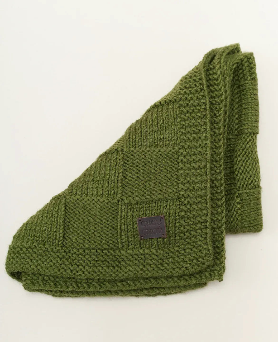 Kocyk dla psa „Chess” – w kolorze zielonym (50 × 70 cm)