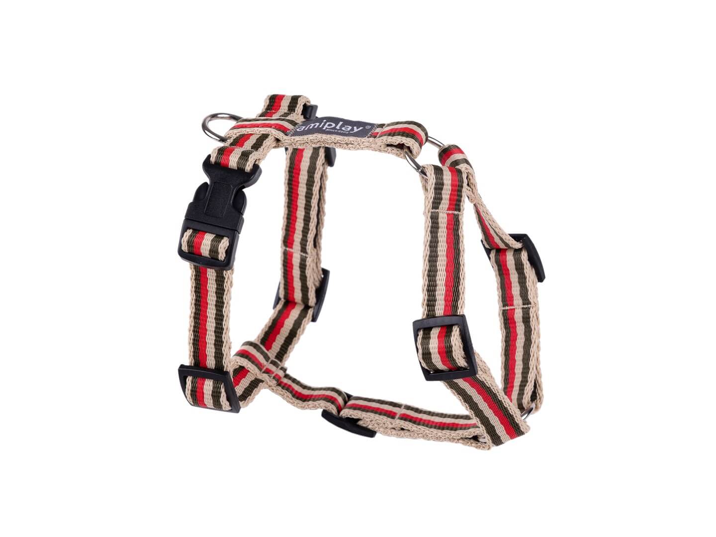 Szelki dla psa Guard Amiplay Popular – w kolorze Czerwono-oliwkowy