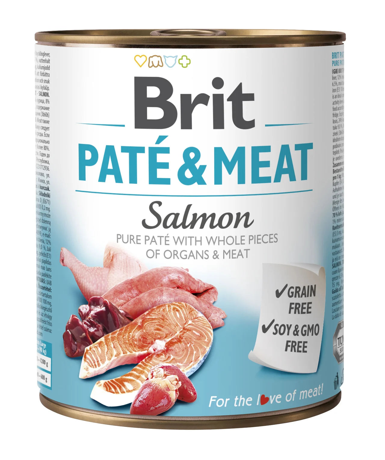 Brit Pate Salmon – mokra karma z łososiem i kurczakiem