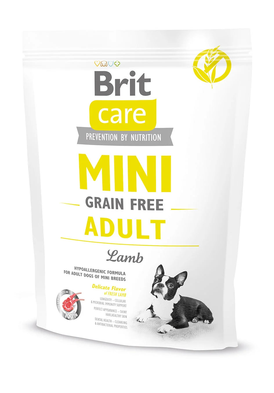 Brit Care Mini Adult Jagnięcina – bez zbóż, mini rasy