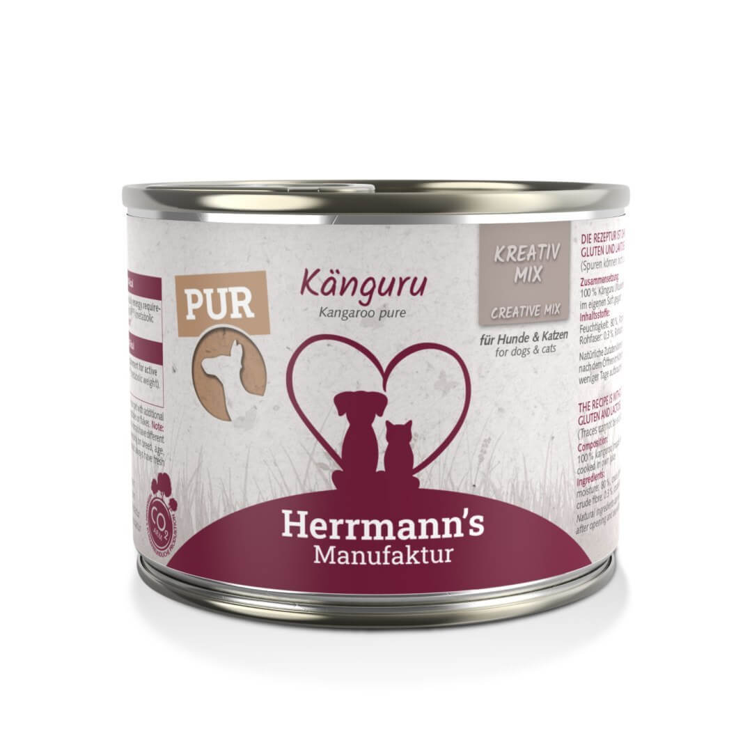 Herrmann's Kangur Pur – Monobiałkowa Karma 200g