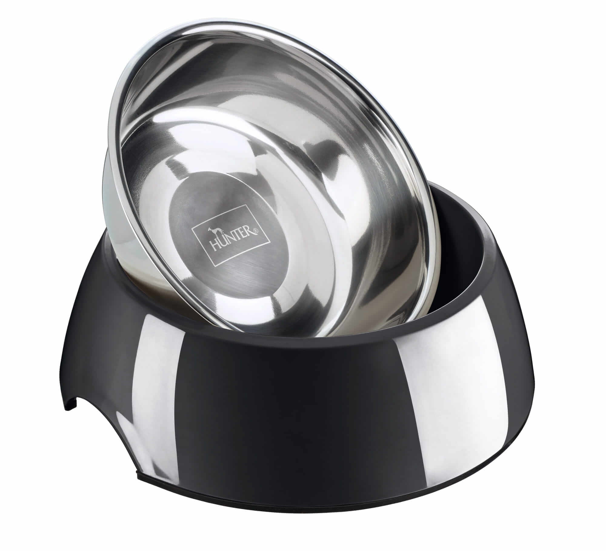 Hunter Miska Melaminowa Czarna – Antypoślizgowa i Higieniczna