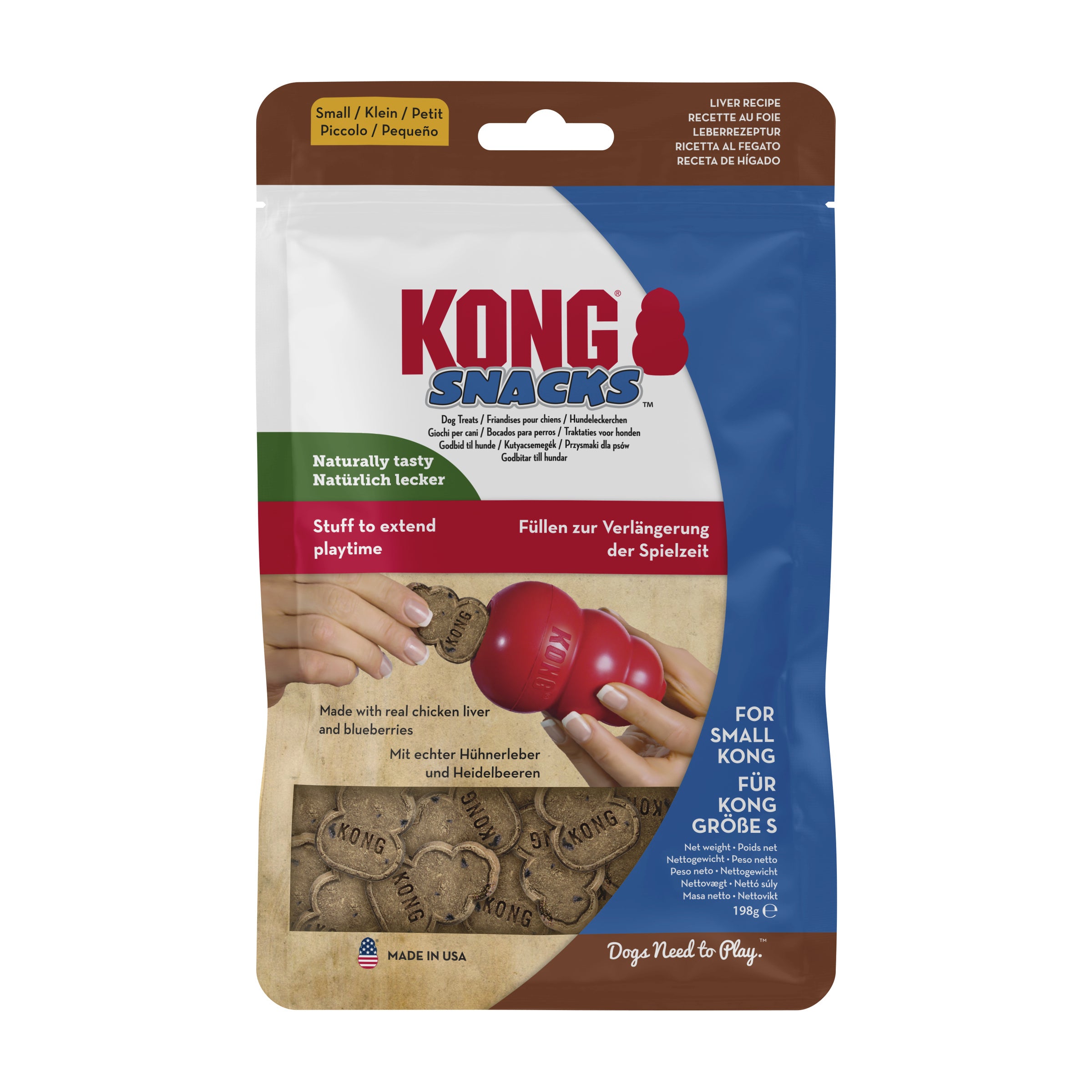 KONG Snacks Liver – Przysmaki dla psów z wątróbką
