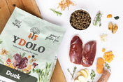 Ydolo Duck kaczka karma półwilgotna dla psa - 75% mięsa, premium