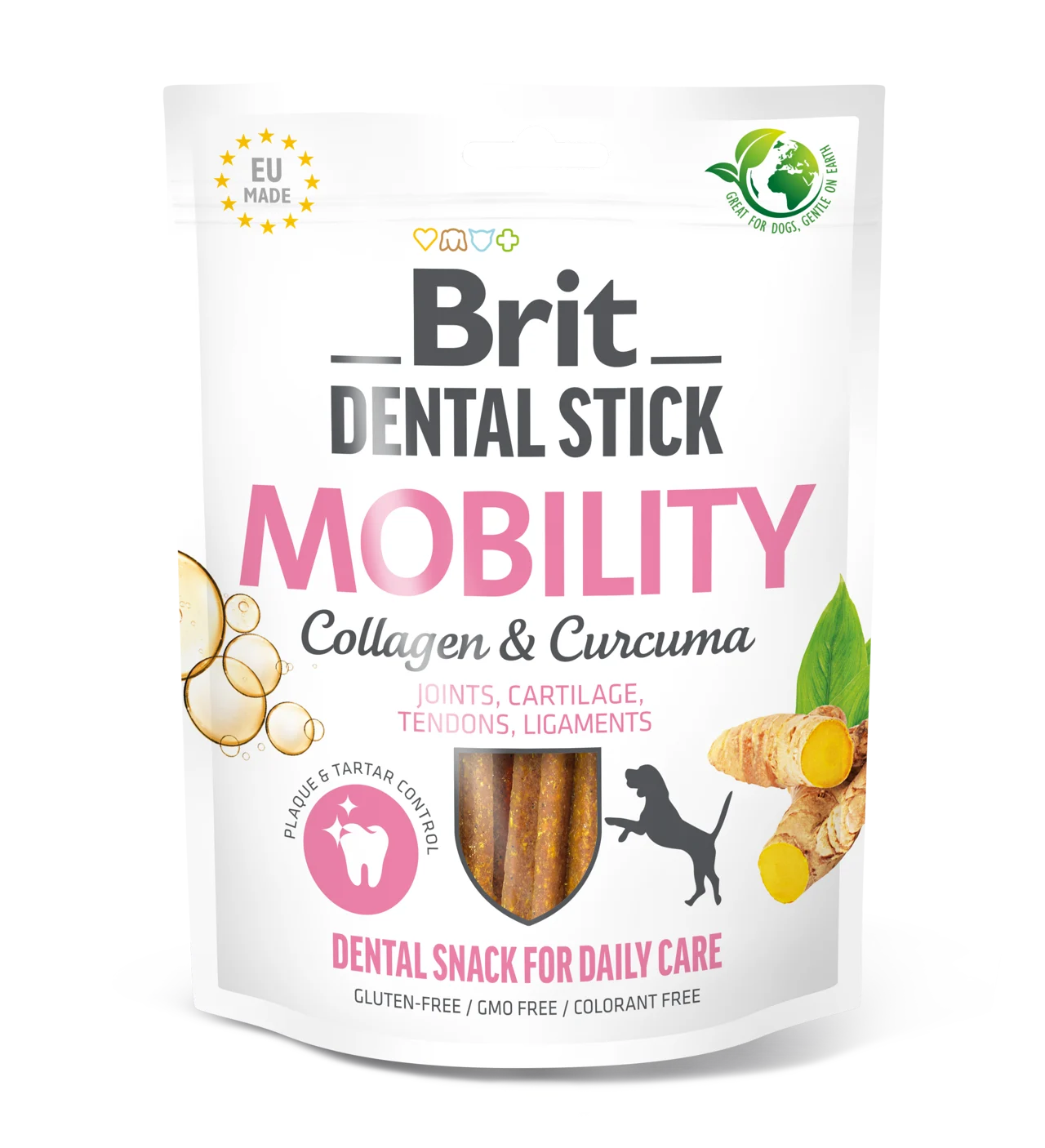 Brit Dental Stick Mobility – zdrowe stawy i czyste zęby