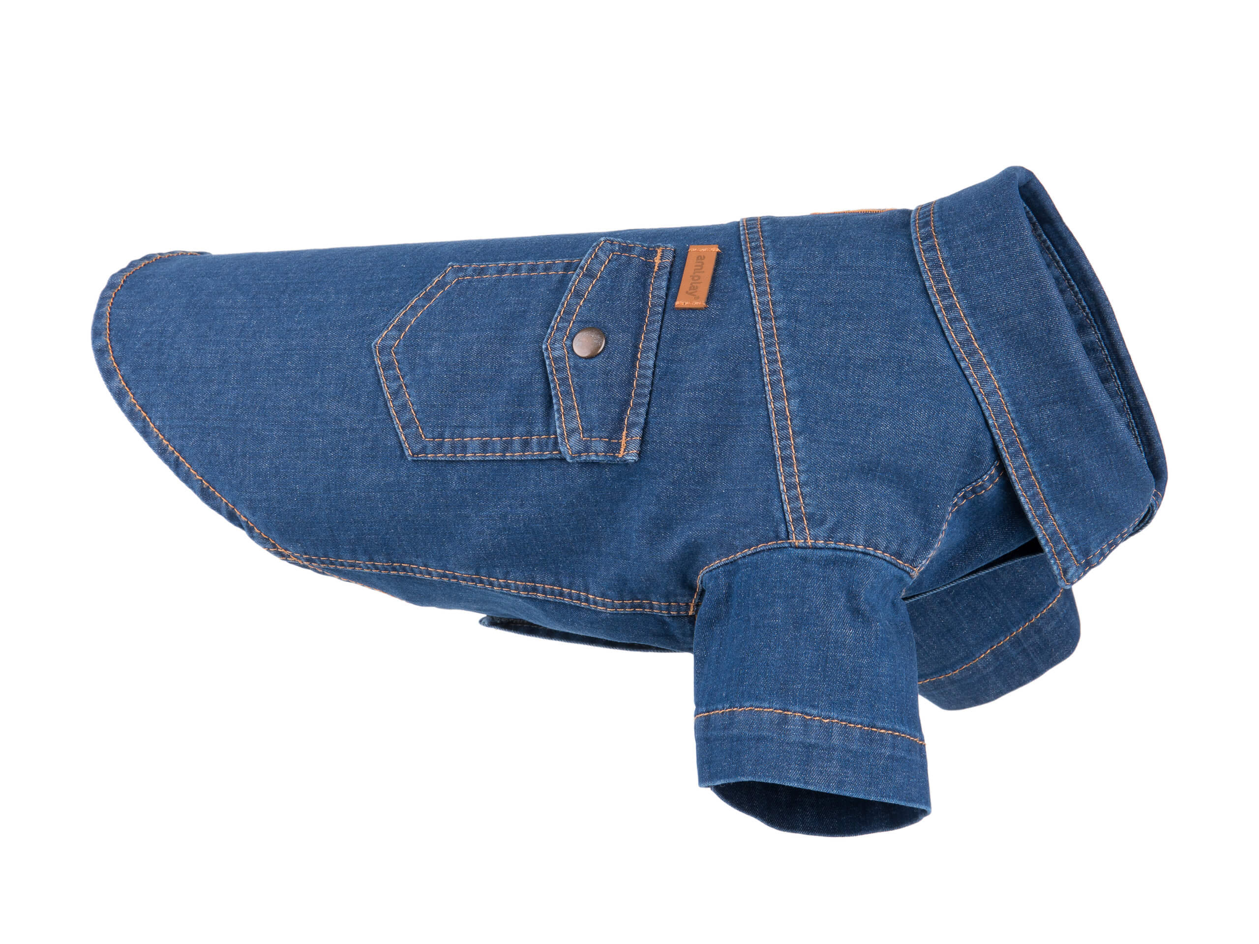 Koszula Denim Granatowa dla psa – Styl i komfort