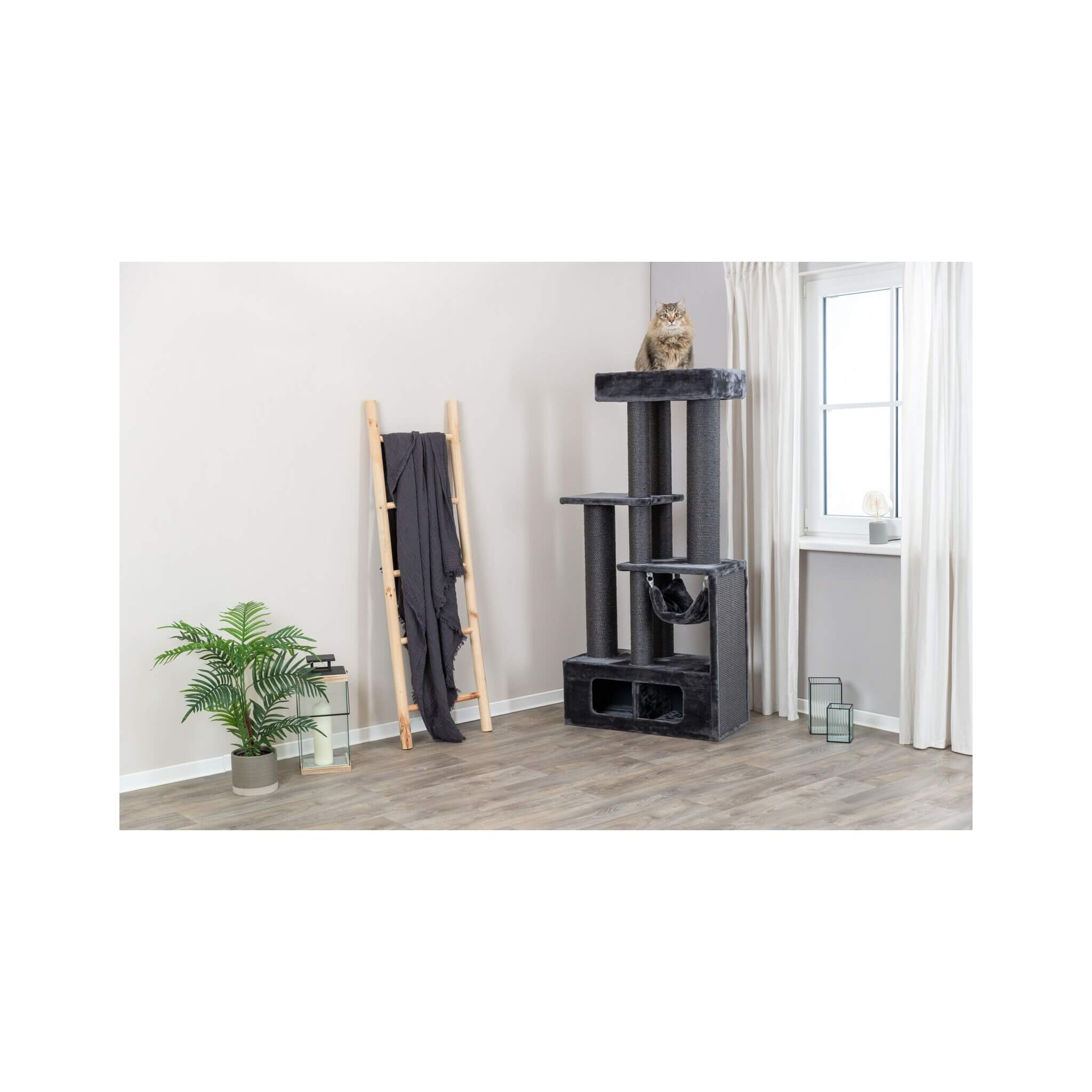 Drapak Trixie Antonio 167 cm dla kotów – wielopoziomowy