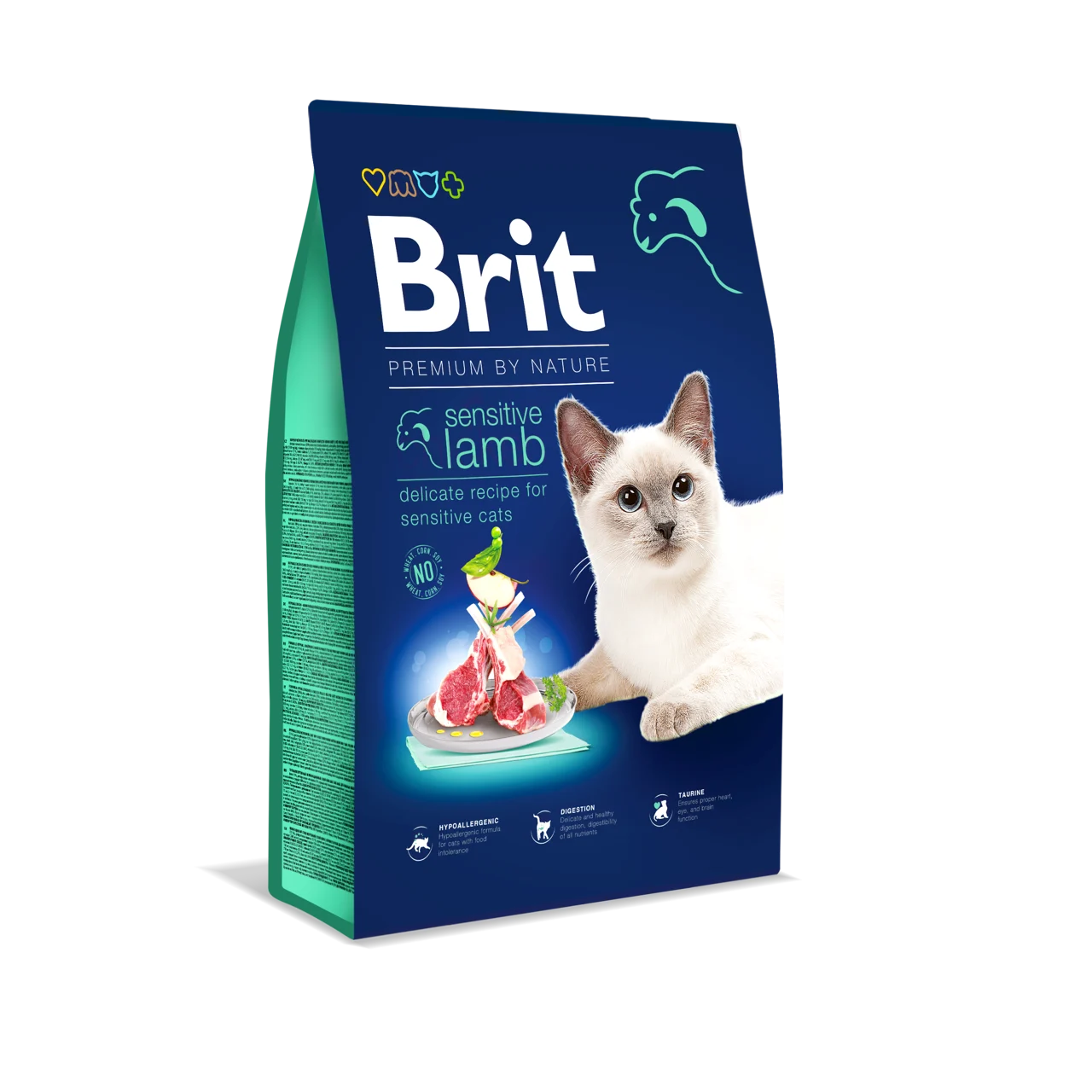 Brit Cat Sensitive Lamb – karma z jagnięciną dla kotów