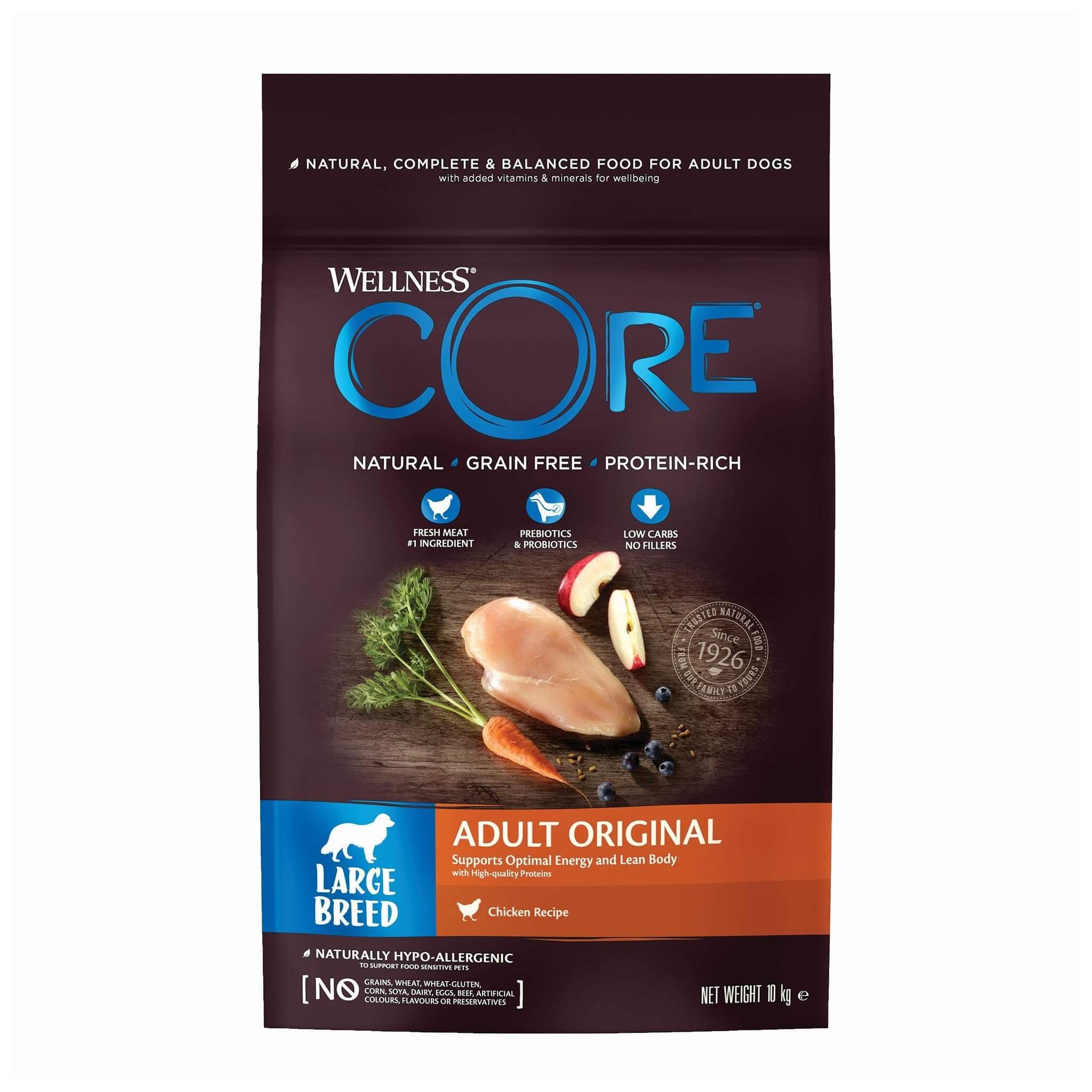 Wellness CORE Large Breed Original – kurczak 10 kg