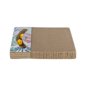 Drapak kartonowy z zabawkami 38×30 cm