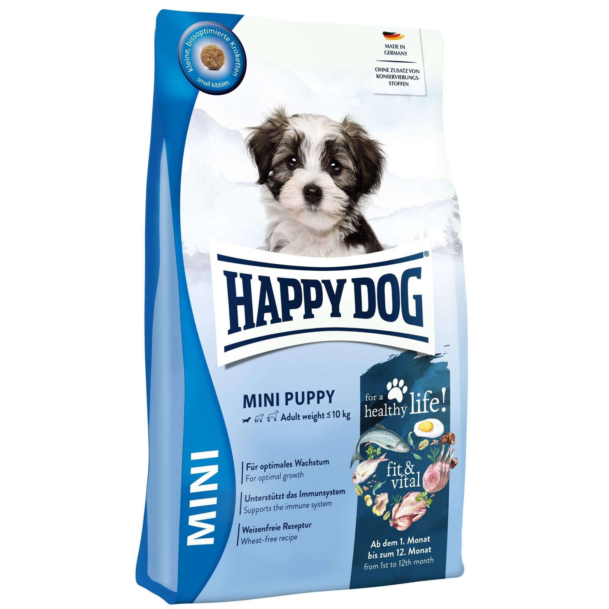 Happy Dog Mini Puppy – karma dla szczeniąt małych ras 4kg