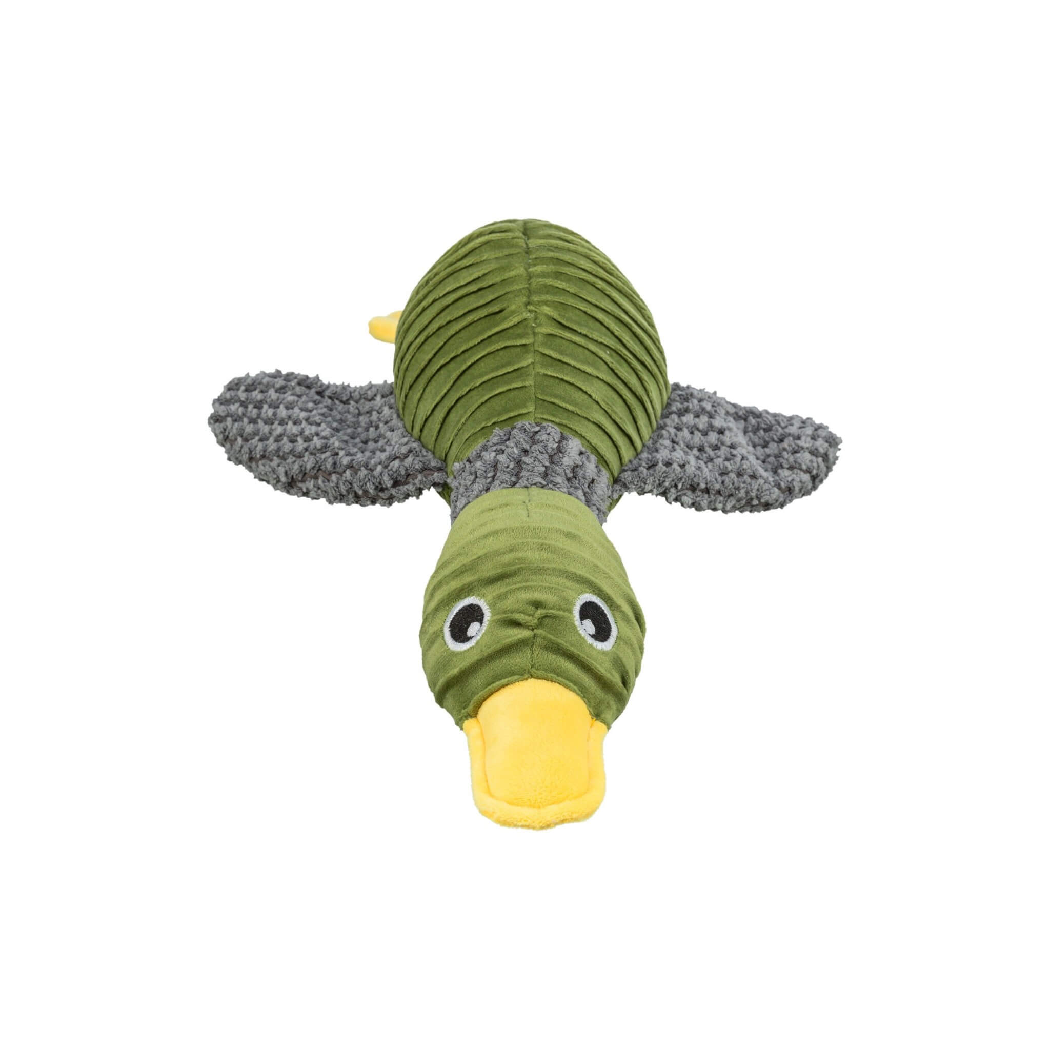 Zabawka pluszowa dla psa Kaczka z recyklingu 40 cm