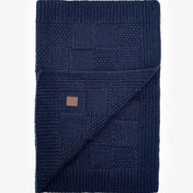 Kocyk dla psa „Chess” – kolor niebieski (50 × 70 cm)