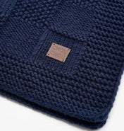 Kocyk dla psa „Chess” – kolor niebieski (50 × 70 cm)