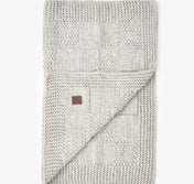 Kocyk dla psa „Chess” – kolor szary (100 × 80 cm)