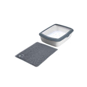 Mata pod kuwetę PVC 37×45 cm antracytowa