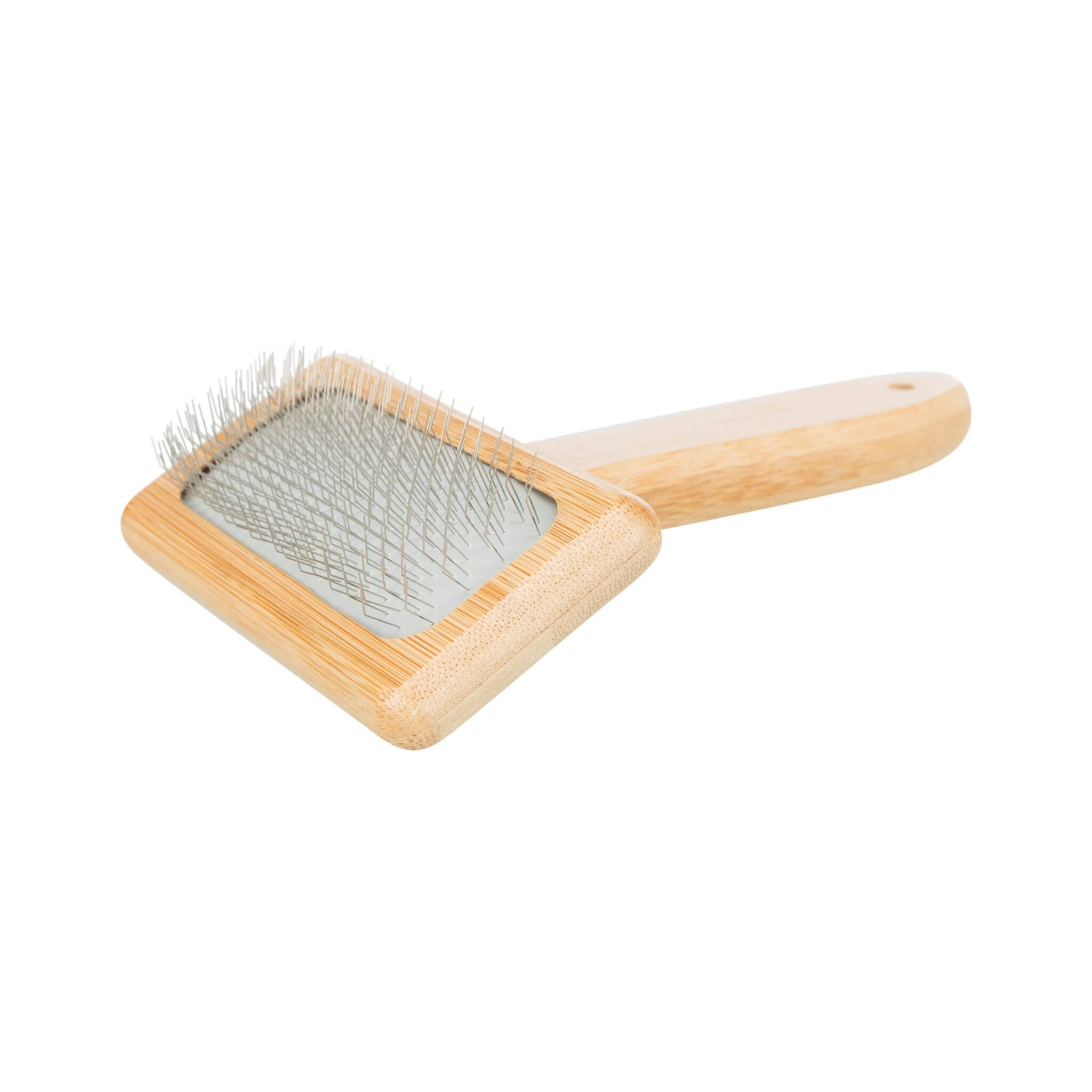 Miękka szczotka bambusowa dla psa 9x15 cm