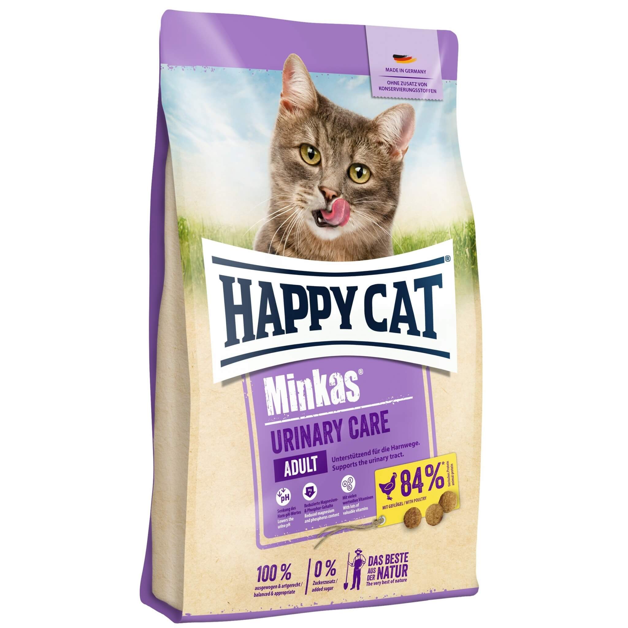 Happy Cat Minkas Urinary – drób, na nerki, 500 g