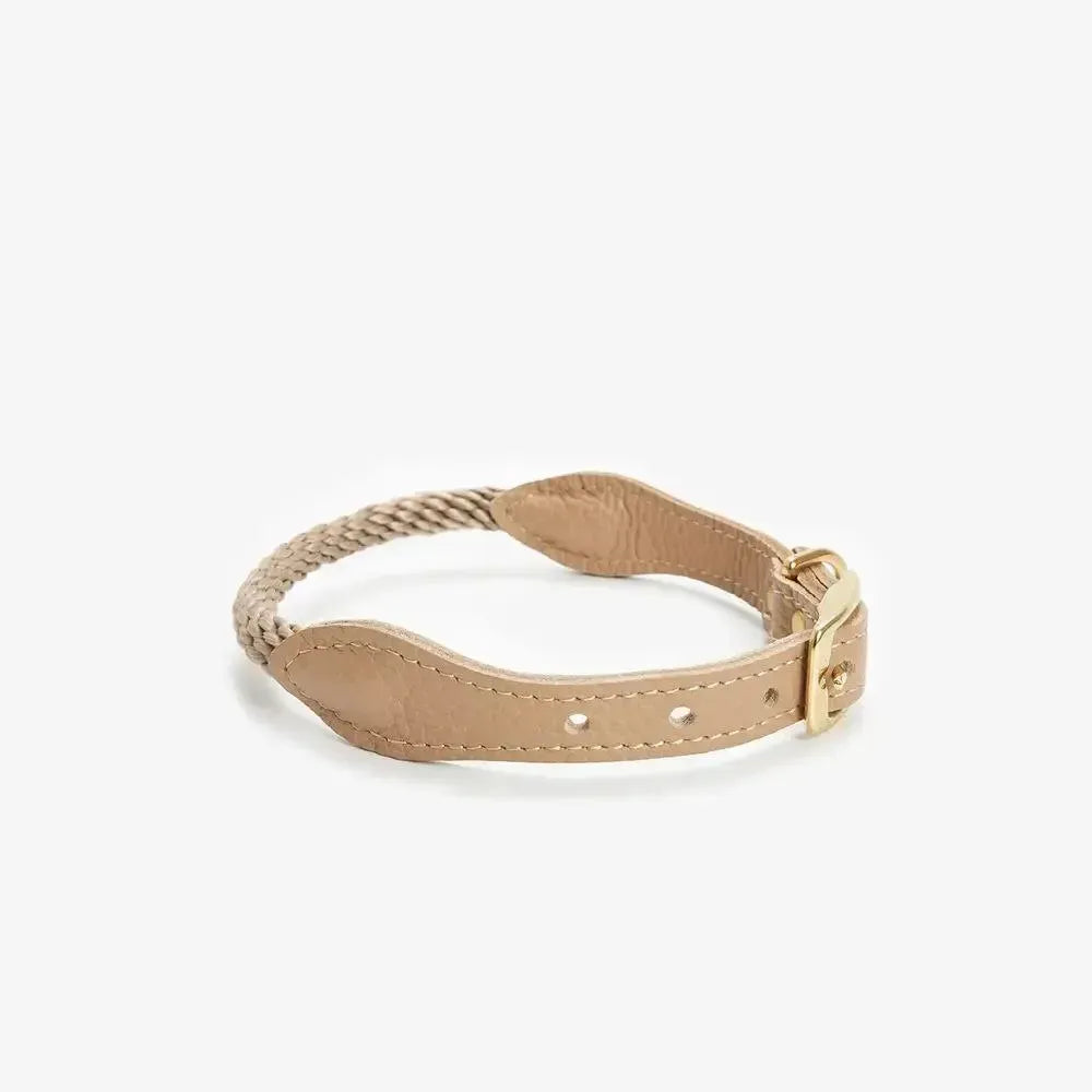 Obroża dla psa ze sznurkiem "Caviar Terra"